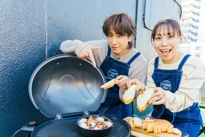 チョコレートがしっかり溶けたら出来上がり！