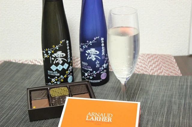 清酒×チョコのたまらない組み合わせ！「澪」とフランス発の人気