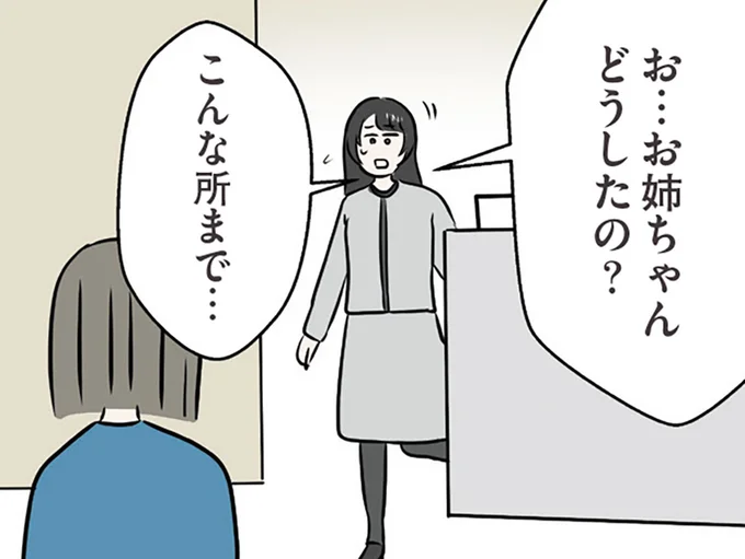 妹の職場へ