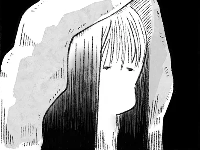 テレビに映った容疑者の顔