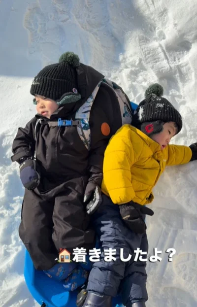 眠くて起きれない▶子育て奮闘の様子（⇒次へ）