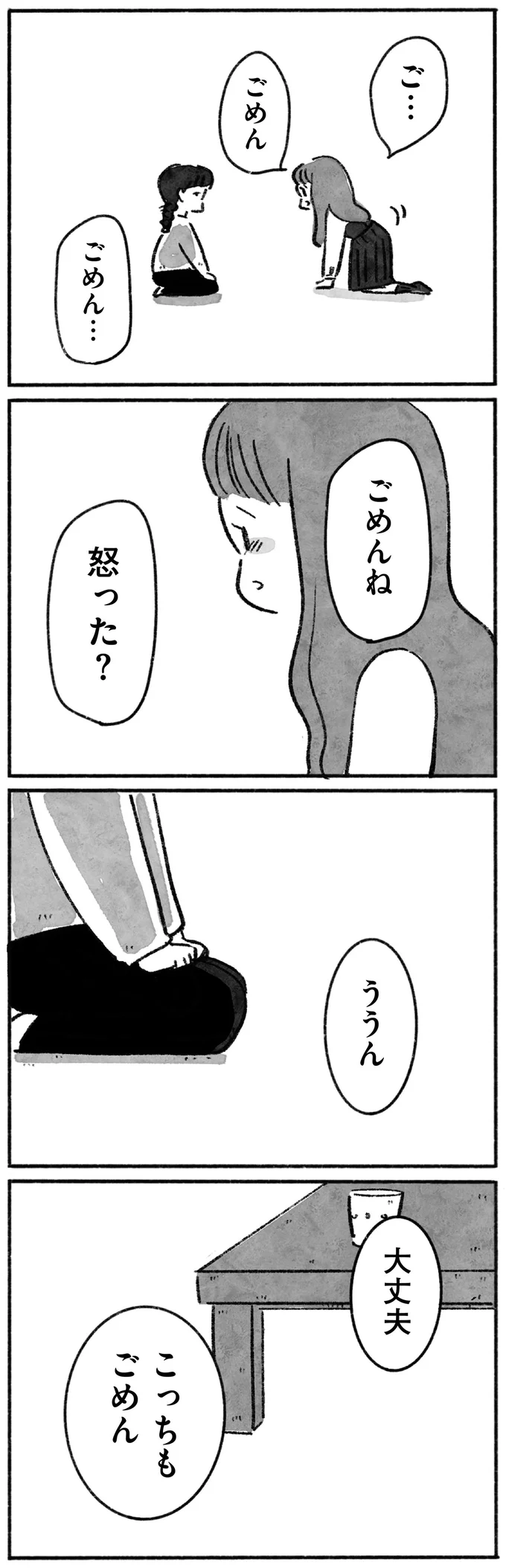 ごめんね　怒った？