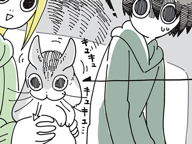 瞳孔が大きくなったり小さくなったり。ネコの瞳が気になって