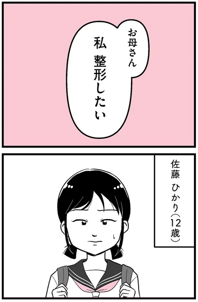 私、整形したい