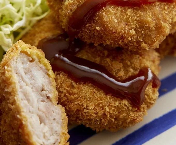 豚こまの一口カツ