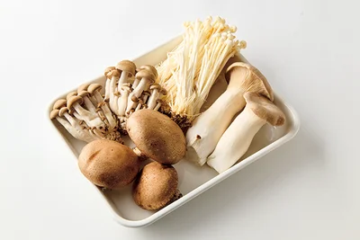 えのきは、ほかのきのこに変えてもOK。好みのきのこで試してみて