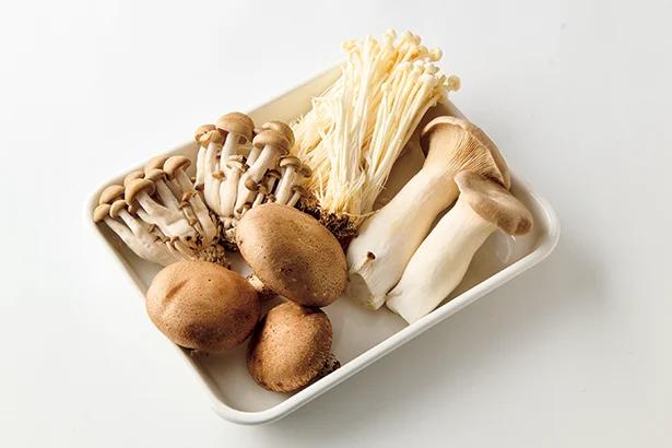 えのきは、ほかのきのこに変えてもOK。好みのきのこで試してみて