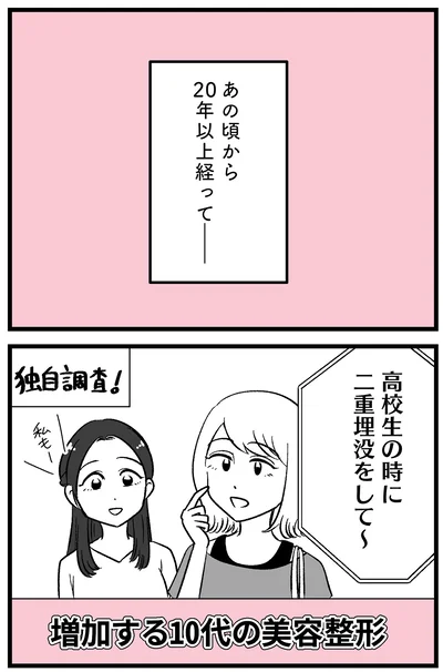 あの頃から20年以上経って――