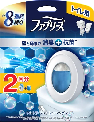 ファブリーズ 消臭芳香剤 トイレ用 詰め替え入り本体