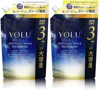 YOLU シャンプー トリートメント 詰め替え 【通常品詰替3個分】