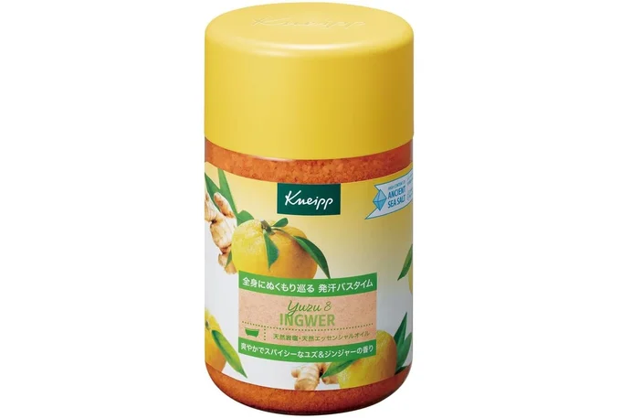 クナイプ バスソルト ユズ&ジンジャーの香り 850g