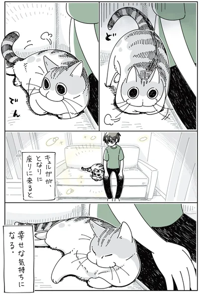 幸せな気持ちになる。