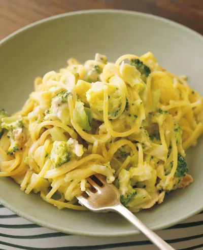 ブロッコリーがソースにからんで美味！