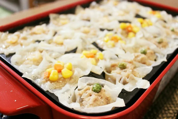 シュウマイはたこ焼きのようにひっくり返さなくてOK