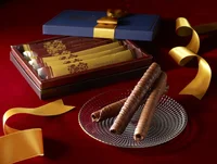 人気洋菓子「シガール」にバレンタイン限定でチョコバージョン登場