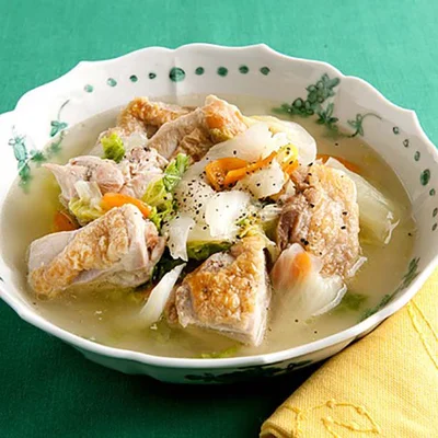 【関連レシピ】とりと白菜の白湯(パイタン)煮
