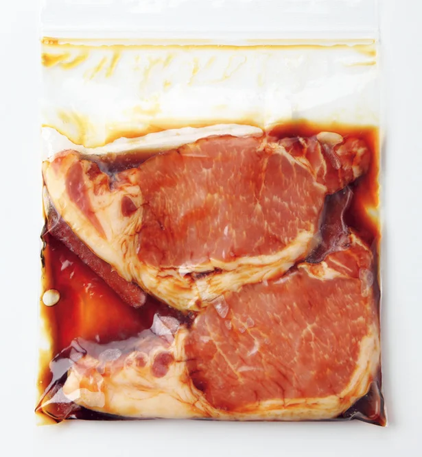 下味をつけるだけで使いやすく！ 豚肉＆ひき肉はこう冷凍する