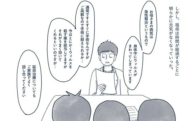 身体中にウィルスがまわってしまっています