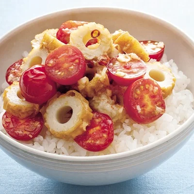 「ちくわのナンプラー炒め丼」 レタスクラブニュースより