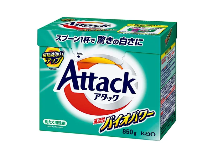 アタック 850g ¥495(編集部調べ)/花王