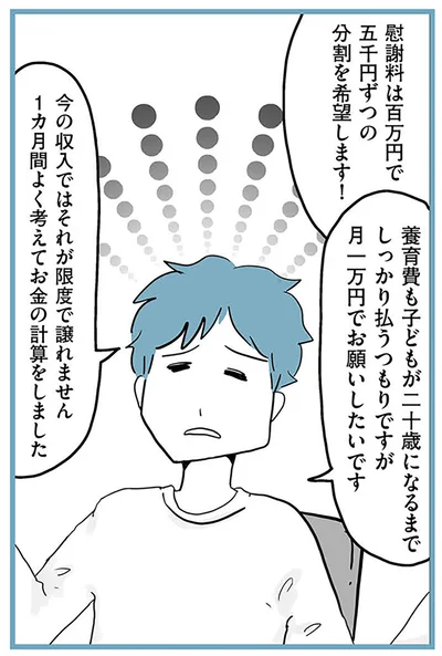 分割を希望します！