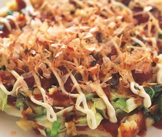 「ちくわのお好み焼き」