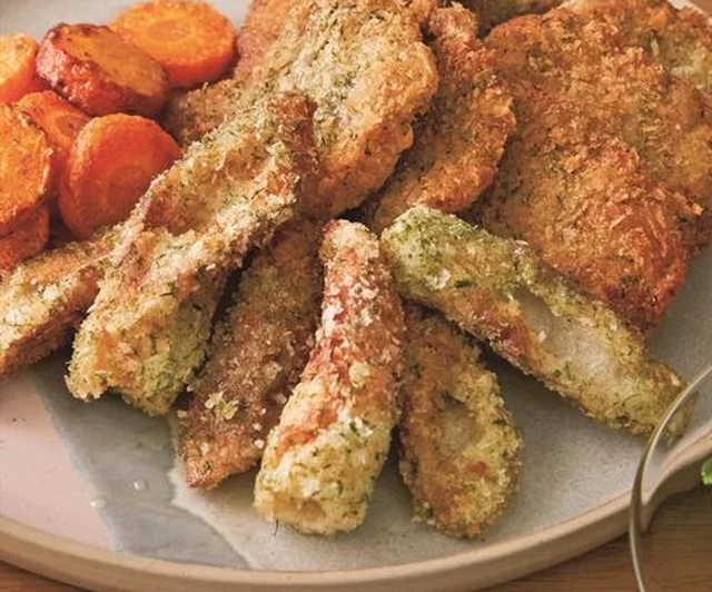 ご飯がすすむ！青のりの香りと、豚肉の旨みを吸ったちくわが主役級「青のりフライ」