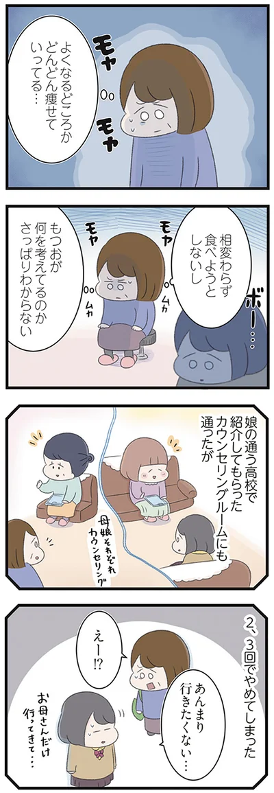 どんどん痩せていってる…