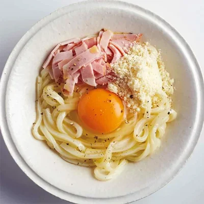 カルボ風釜玉