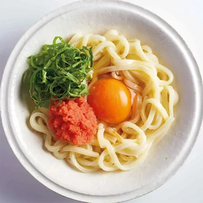 明太釜玉