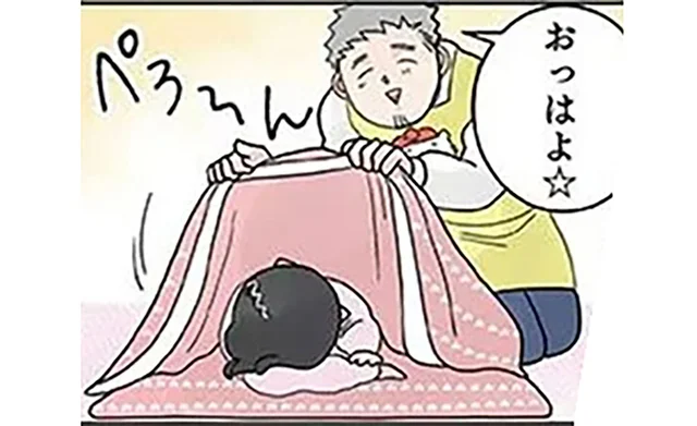 「起きよ～！」先生が布団をめくるとお昼寝していた園児に異変が!?