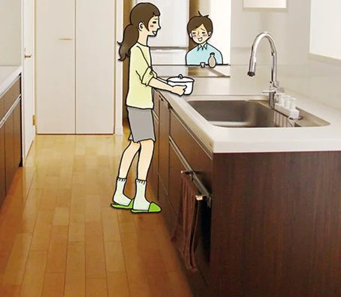 何もかも片付ける、なんにもないキッチン。家族を巻き込むコツは手間と時間【ミニマリストの暮らし】