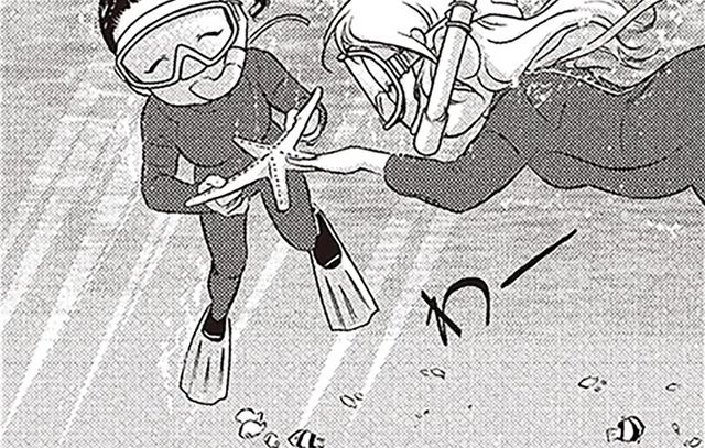ついに沖縄の海へ！スウェーデン人漫画家が初体験したシュノーケリング
