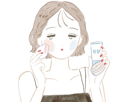 Q．ファンデーションにUVケア効果があっても日焼け止めやUVケア用の下地を重ねづけすべき？
