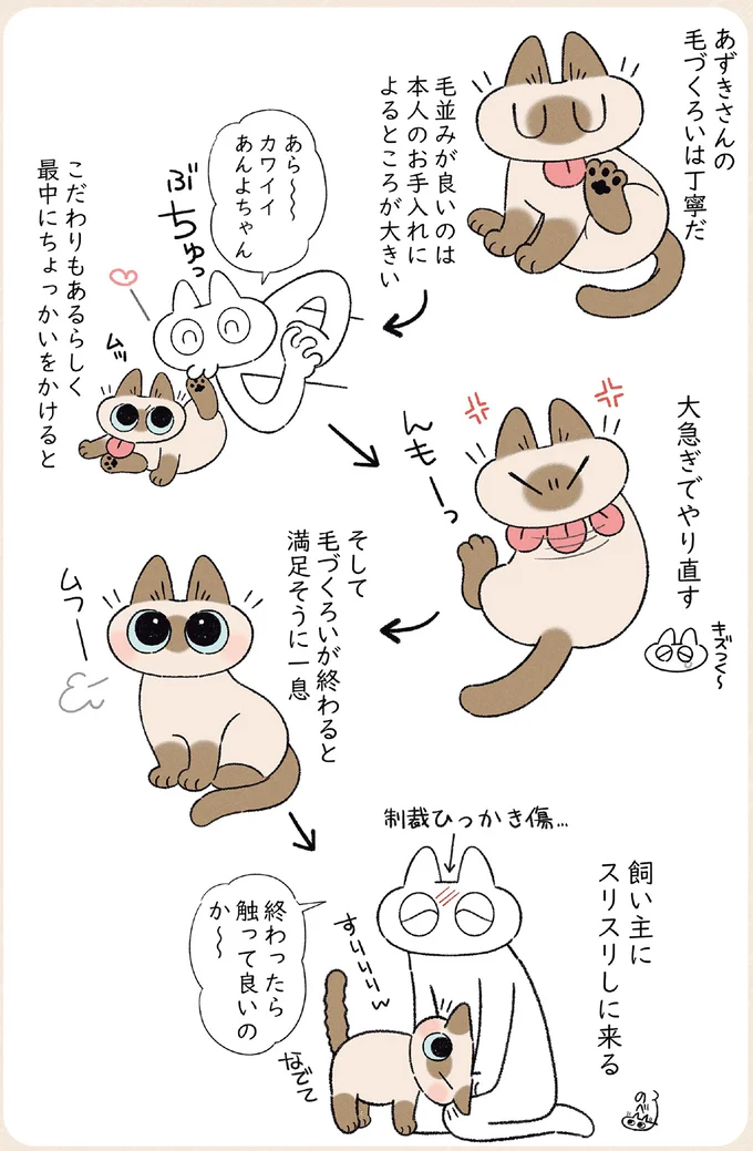 『ますます!!!!!! シャム猫あずきさんは世界の中心』より