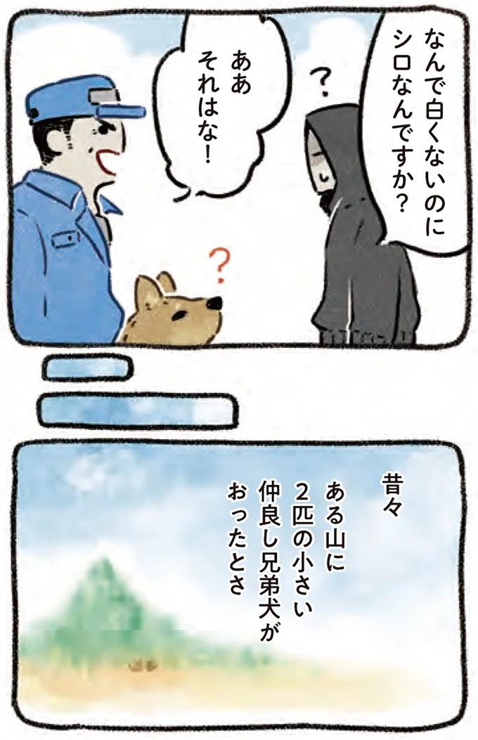 なんで白くないのにシロなんですか？