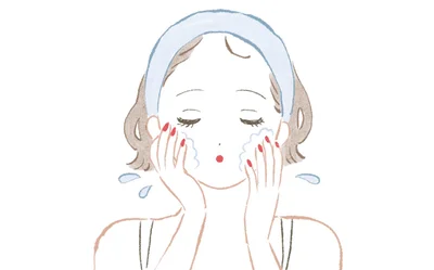 【肌にやさしい上手な落とし方】▷肌をこすらず、素早く落とすことを意識しましょう。クレンジング剤はあまりこすらなくていいオイル系がおすすめ。オイルを塗ったらぬれた手で肌に触れて、オイルを乳化させるだけでOKです