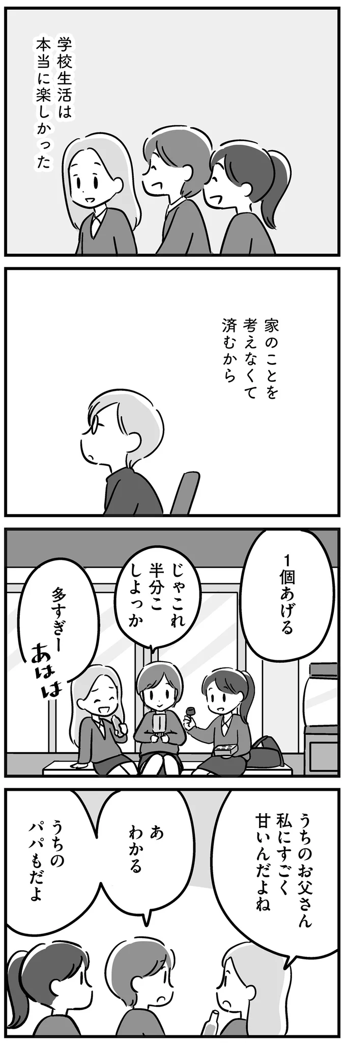 学校生活は楽しかった