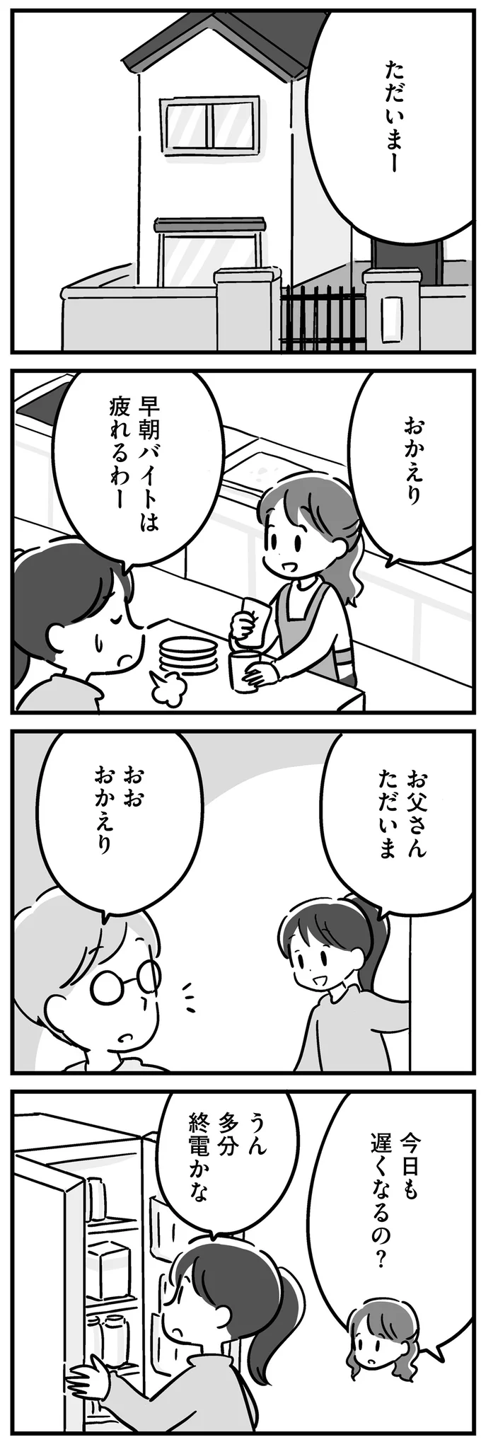 今日も遅くなるの？