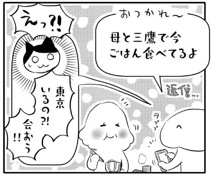 「東京にいるの!? 会おう!!」社会人バックパッカーの友人は行動力も優しさも桁違い！／小鳥をつれて旅にでる（3）