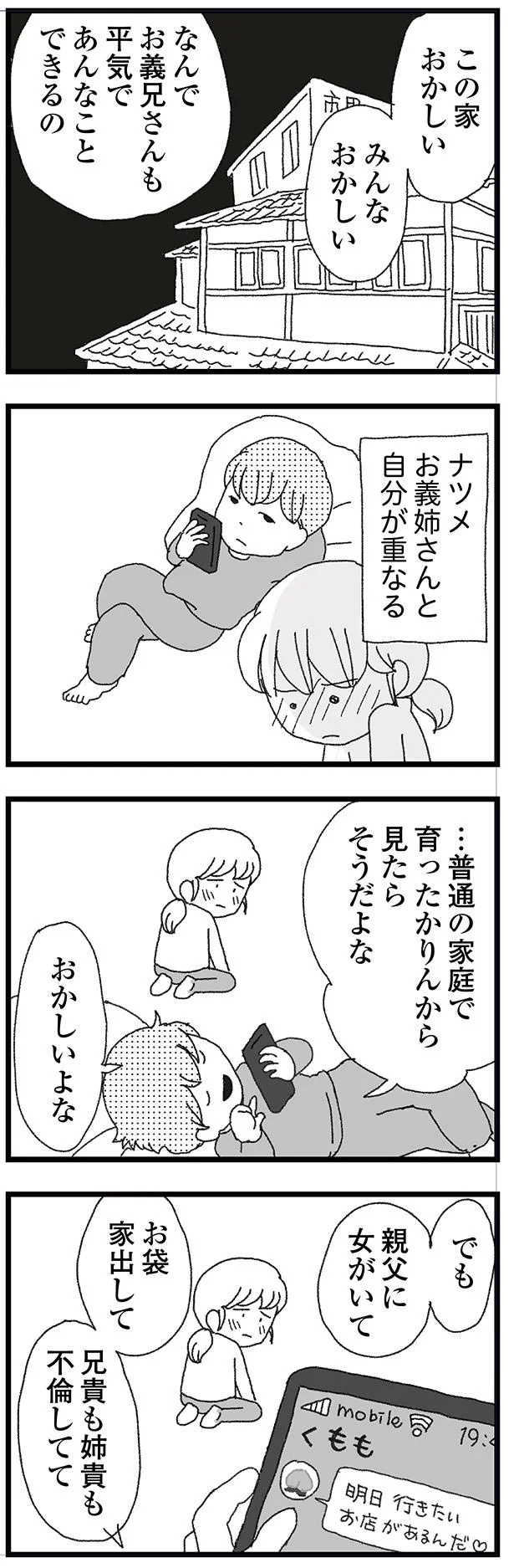 自分が重なる
