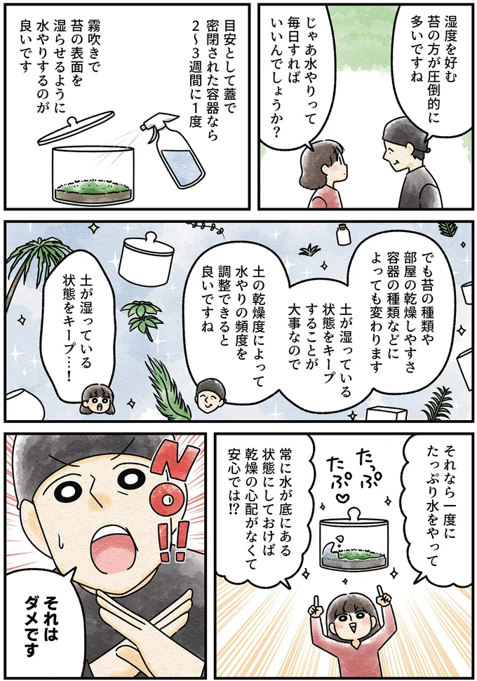 『ズボラでもできた 小さな緑で心が潤うお部屋づくり 苔テラリウムはじめました』より