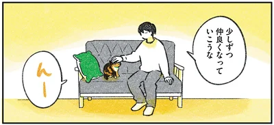 少しずつ仲良くなっていこうな