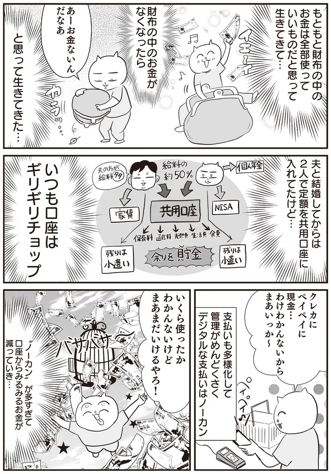 『さよなら！行き当たりばったり人生！　お金管理も家事も全部ニガテな主婦の生まれ変わり奮闘記』より