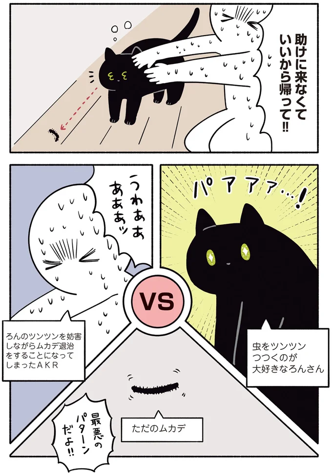 助けに来なくていいから帰って!!