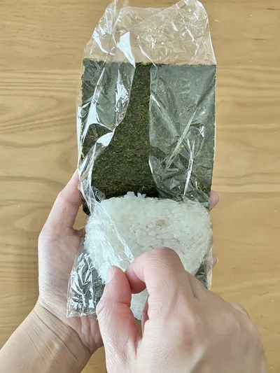 ラップのサイドを開く！（▶次へ）