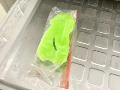 そのまま冷凍庫へイン！（▶次へ）