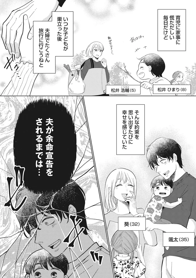 夫が余命宣告をされるまでは…
