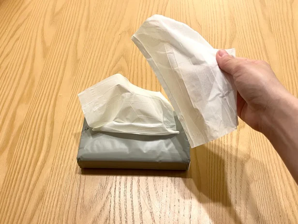 今までのイライラは何？」新品ティッシュが『ドバッ』と出る問題を解決