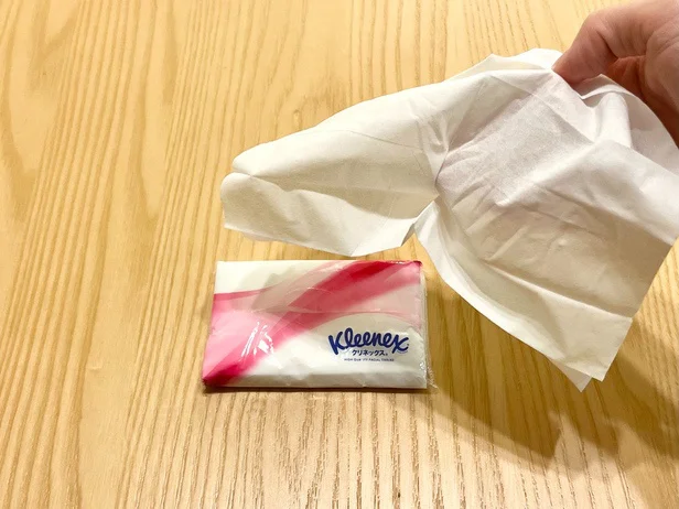 ちゃんと1枚だけ取り出せました（▶安定した場所がないときは？）